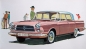 Preview: Borgward Airswing P 100 Modelprogram 1960 "Der grosse Borgward" Carbrochure (2589)